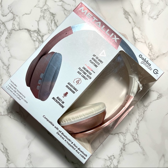 Gabba Goods Metallix Wireless Headphone - Picture 5 of 6